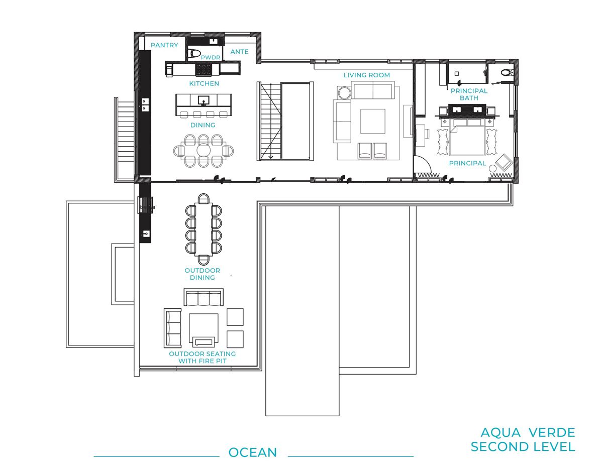 Second Level Floor Plan