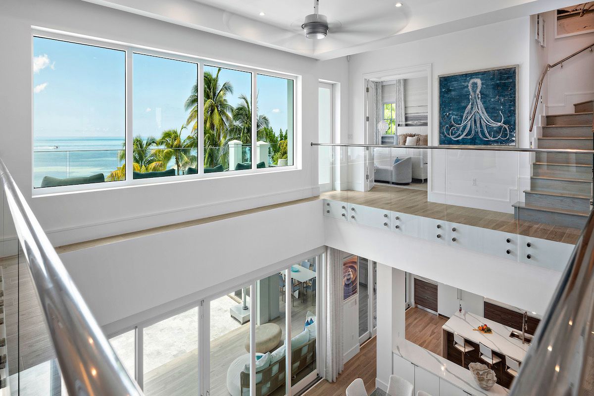 View from upper level mezzanine 