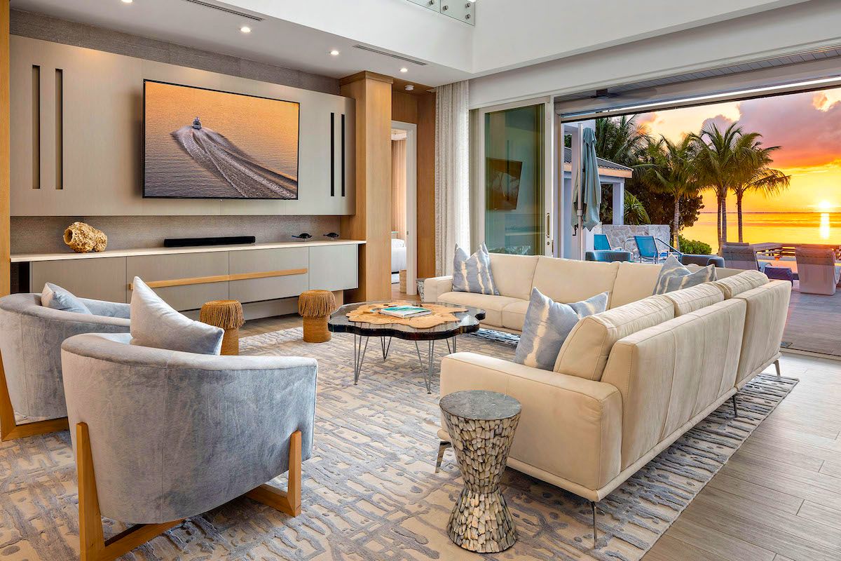 Open living area