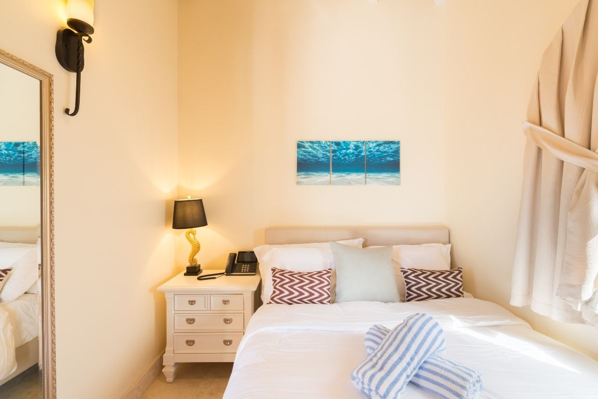 Pearl suite sits beside the fitness center