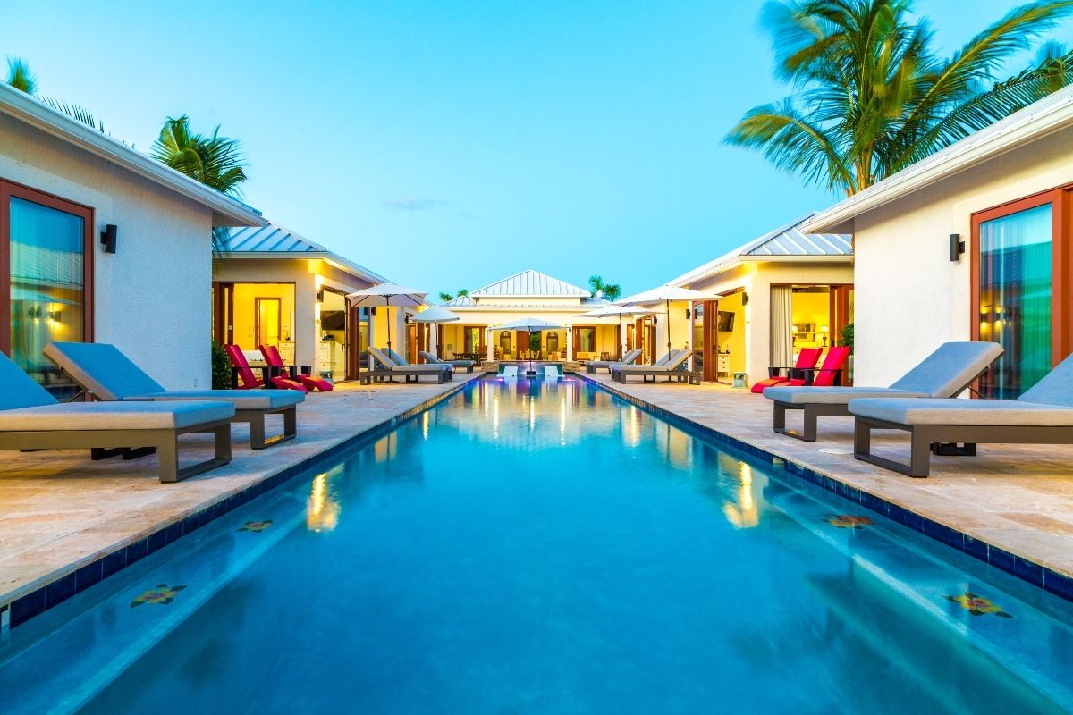 Pool area