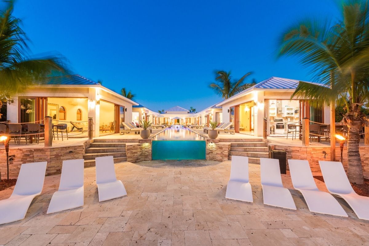 Leeward Jewel is located on the canal in the gated community of Leeward Settlement