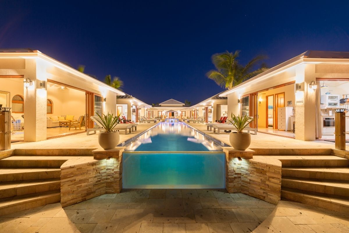 Pool area