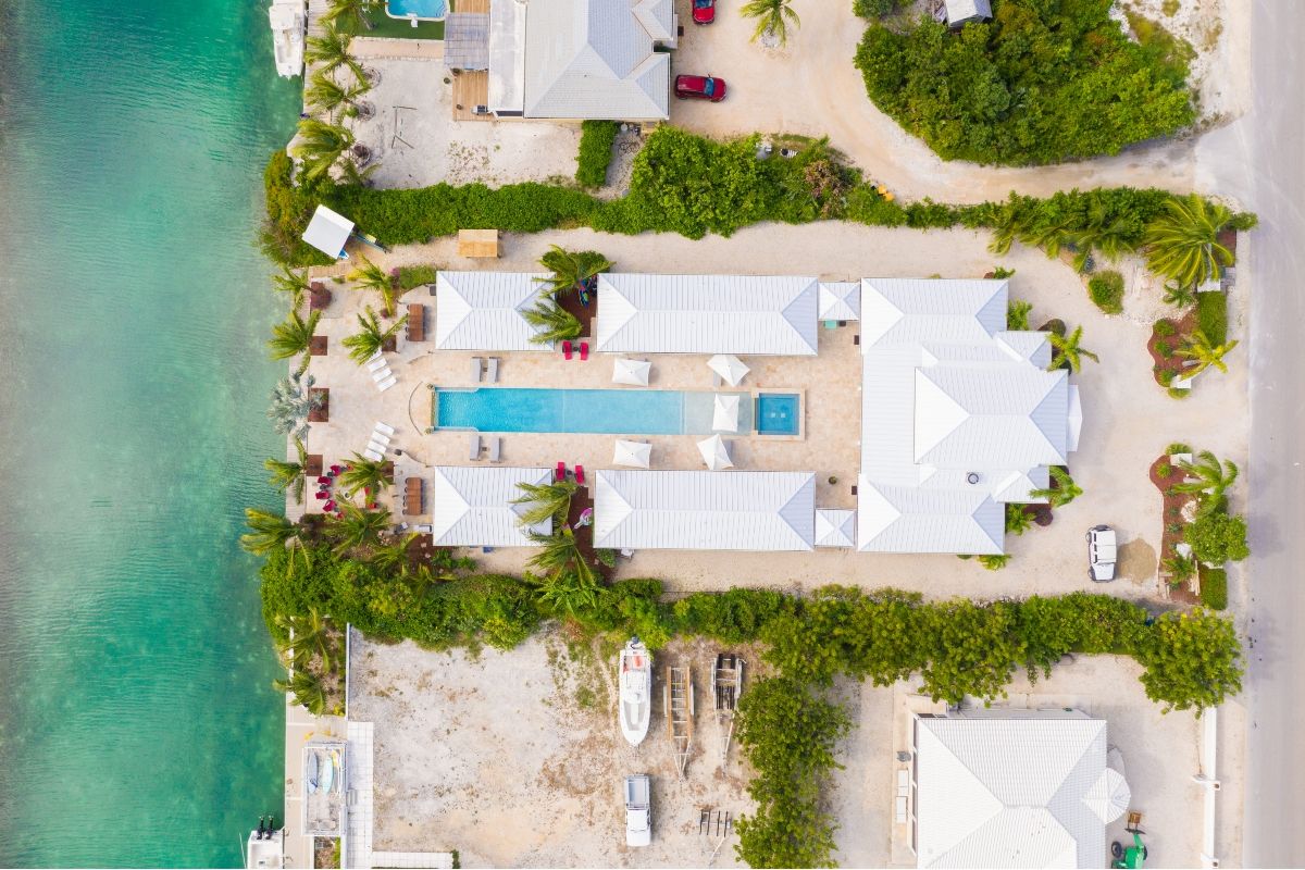 Aerial view of Leeward Jewel