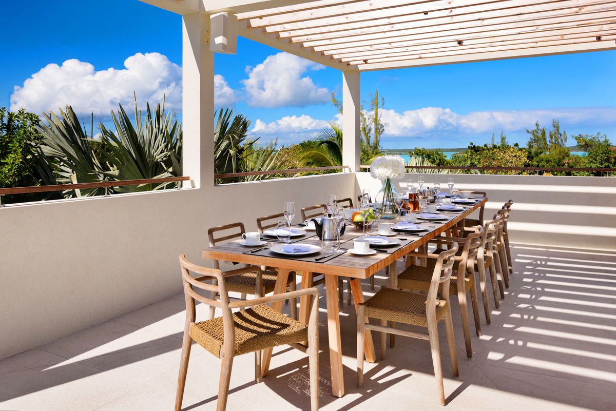 Patio dining 