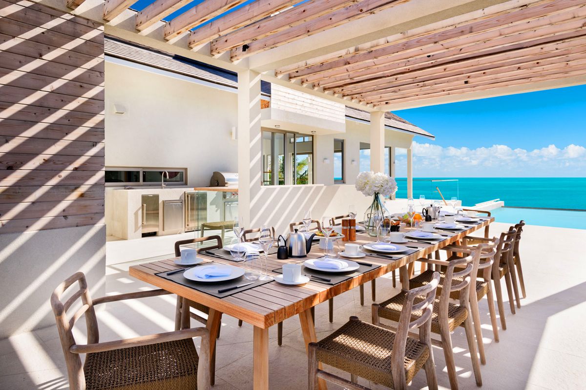 Patio dining 