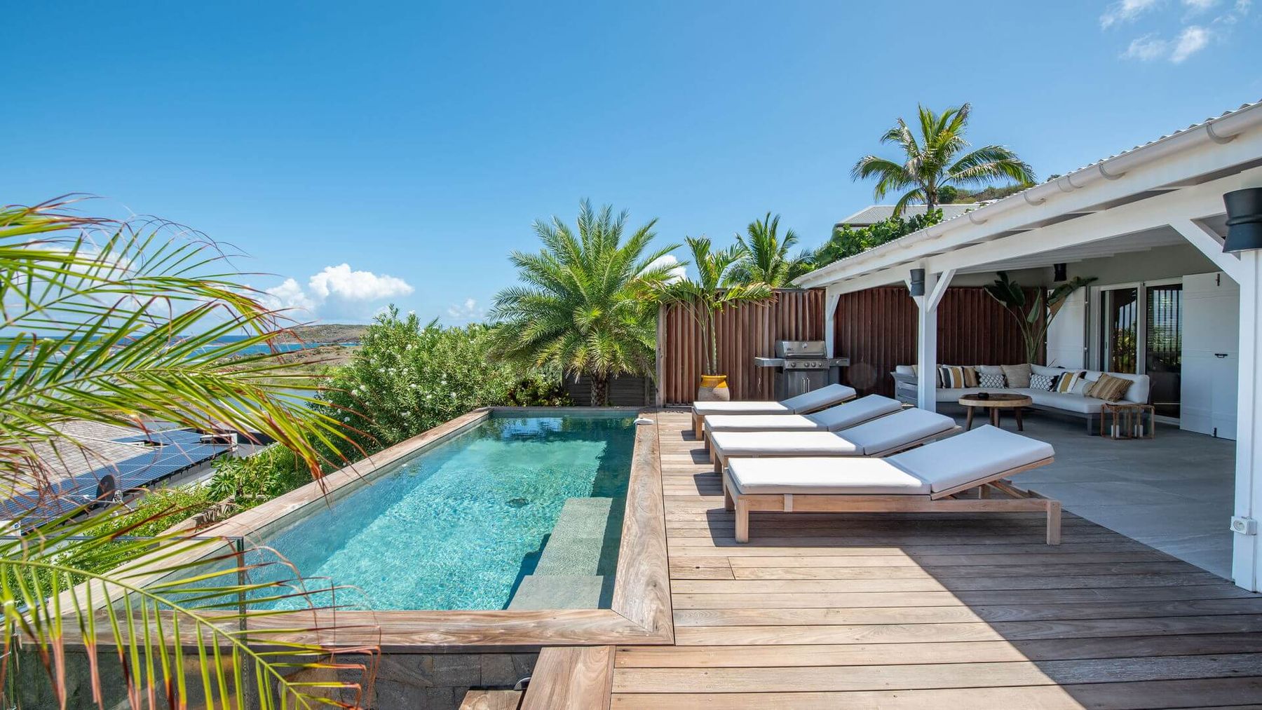 Poolside views