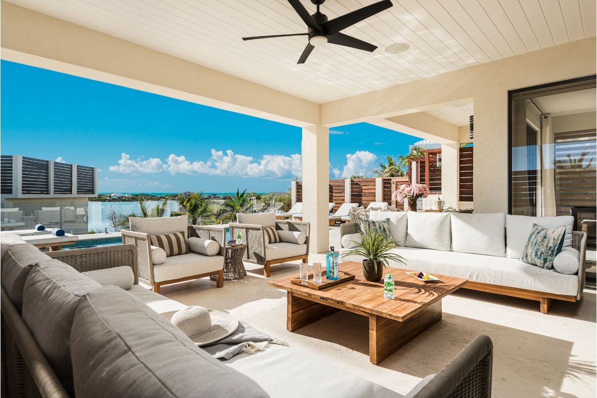 Covered outdoor patio