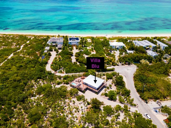 Villa Blu is located steps from Grace Bay beach