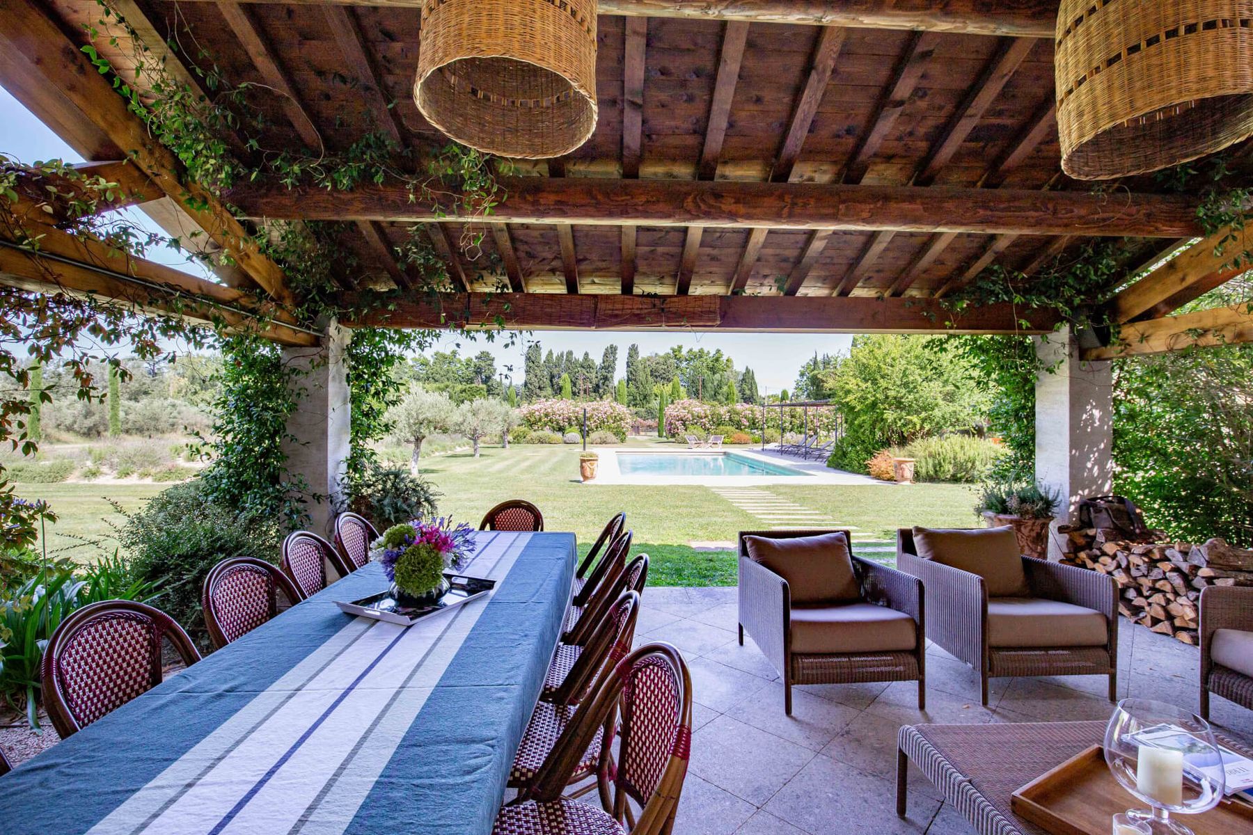Mas des Costieres villa photo.