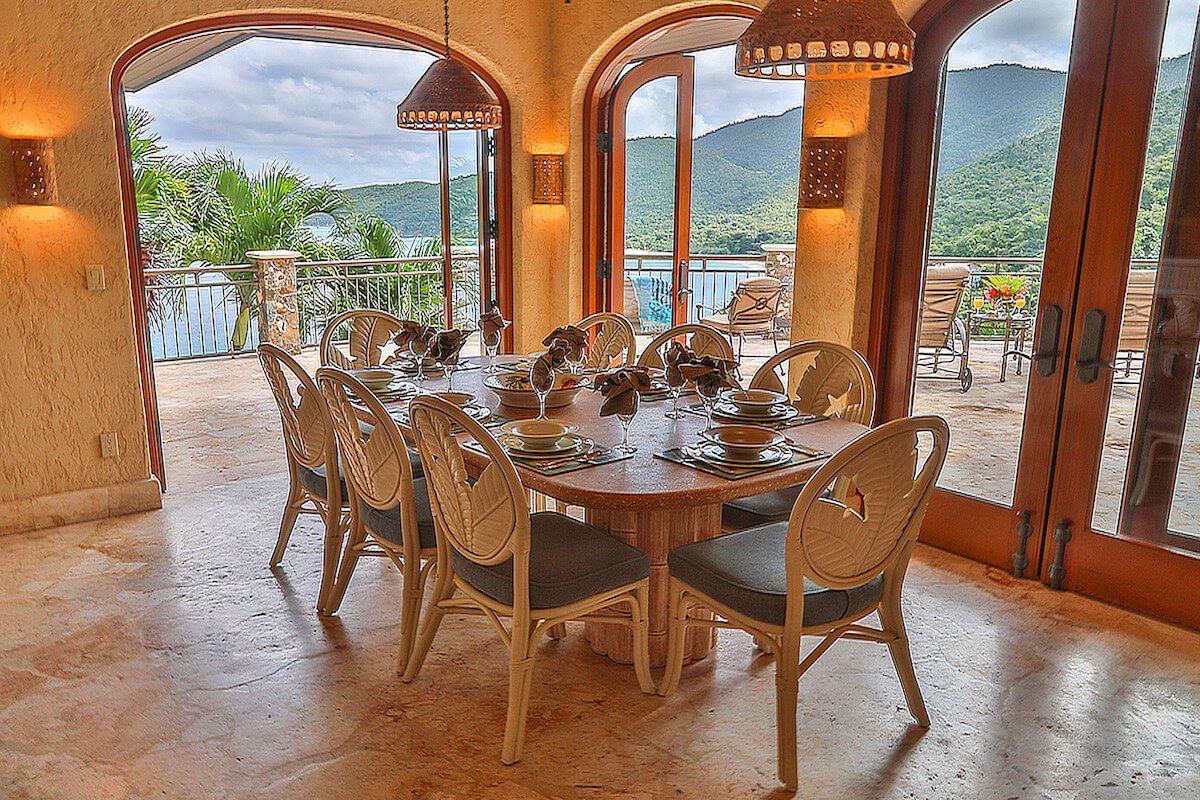 Formal dining area