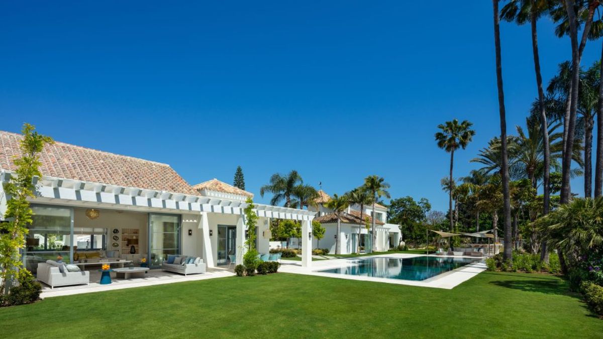 Discover tranquility in the private outdoor pool area.