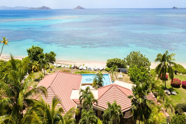 Sea Fans is located just steps away from Mahoe bay Beach