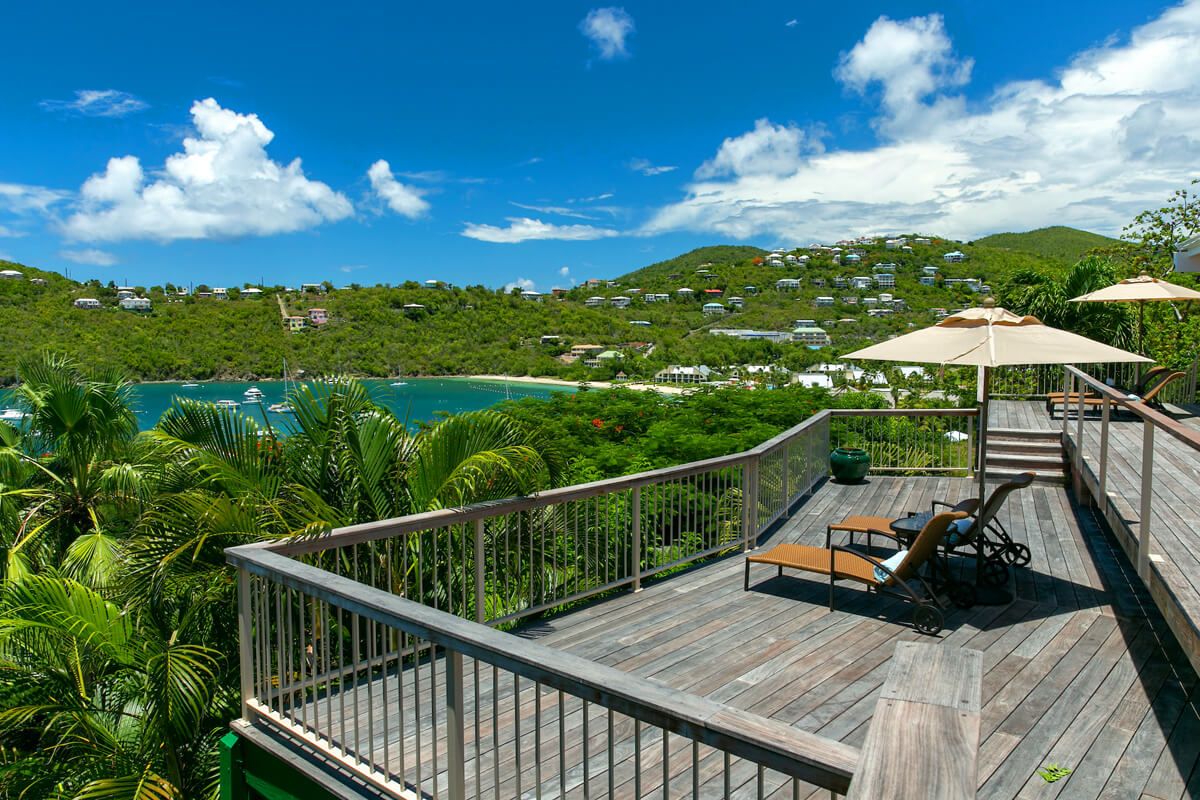 Sun deck patio