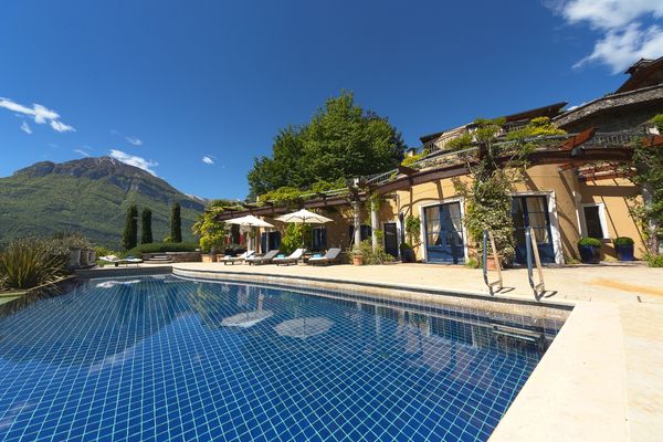 The Nest Villa offers views over Lake Como 