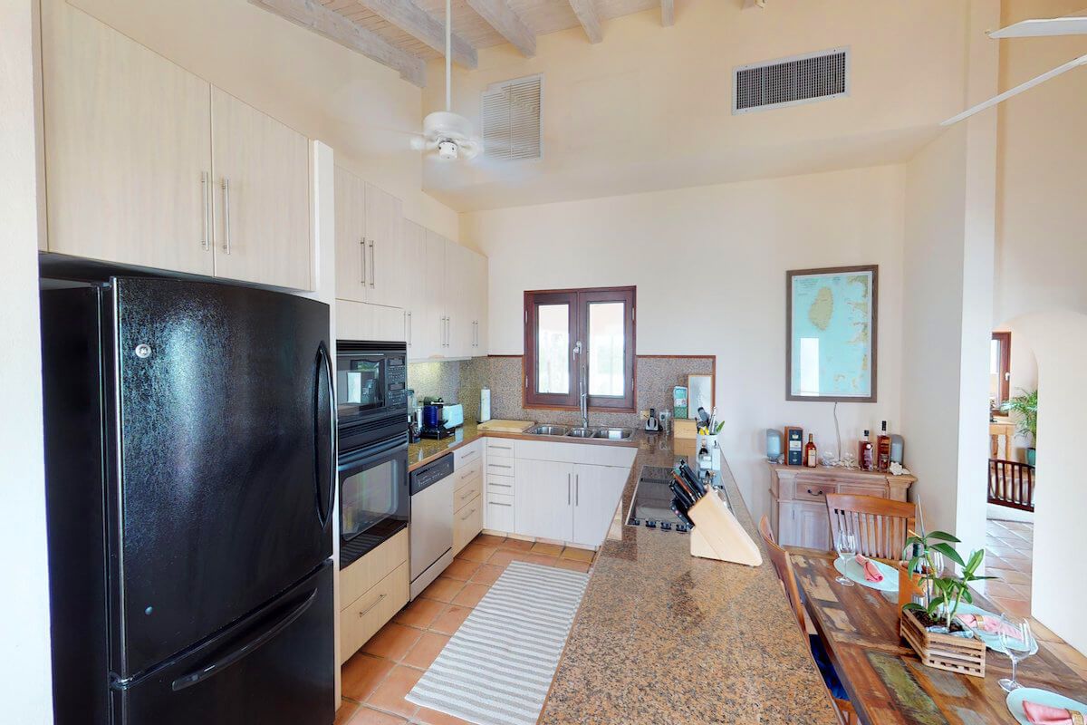 Kitchen is well-equipped