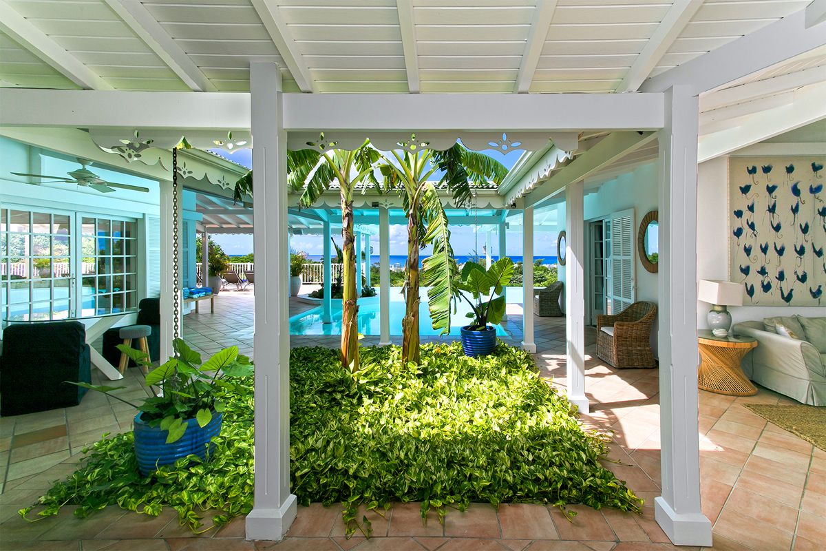 Garden patio