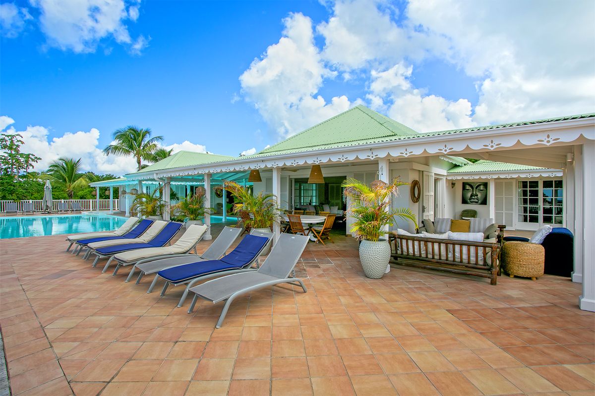 Pool area loungers