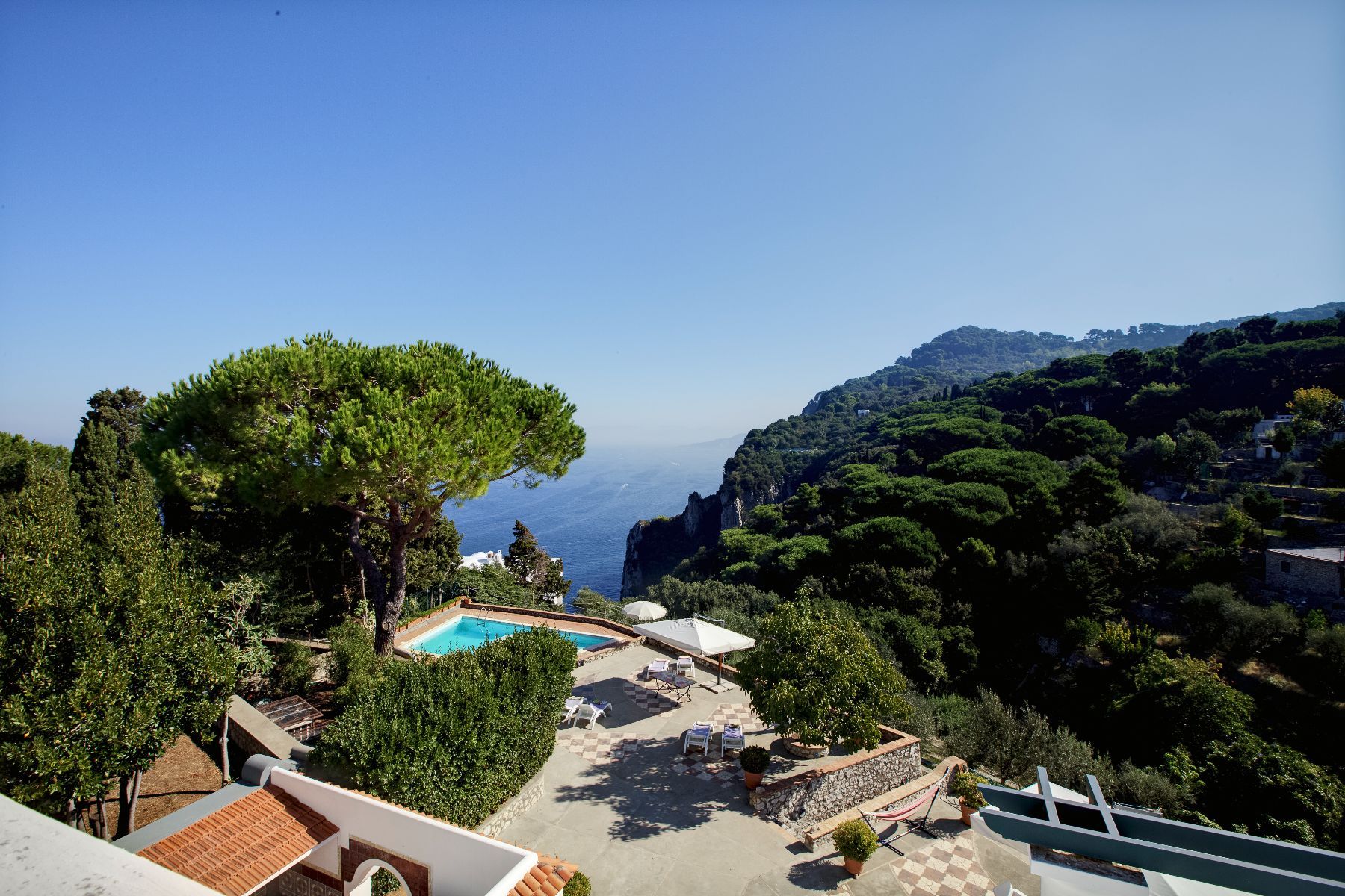 Caprese villa photo.