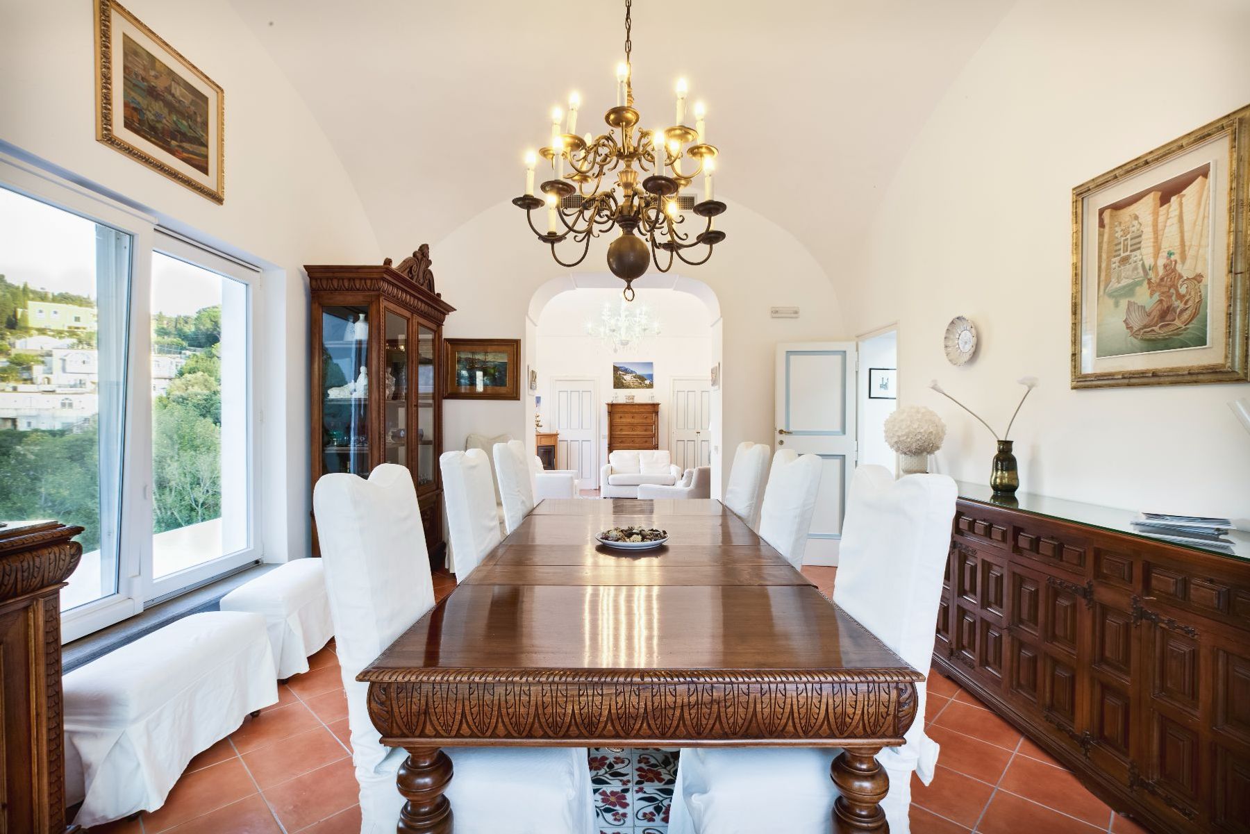 Caprese villa photo.
