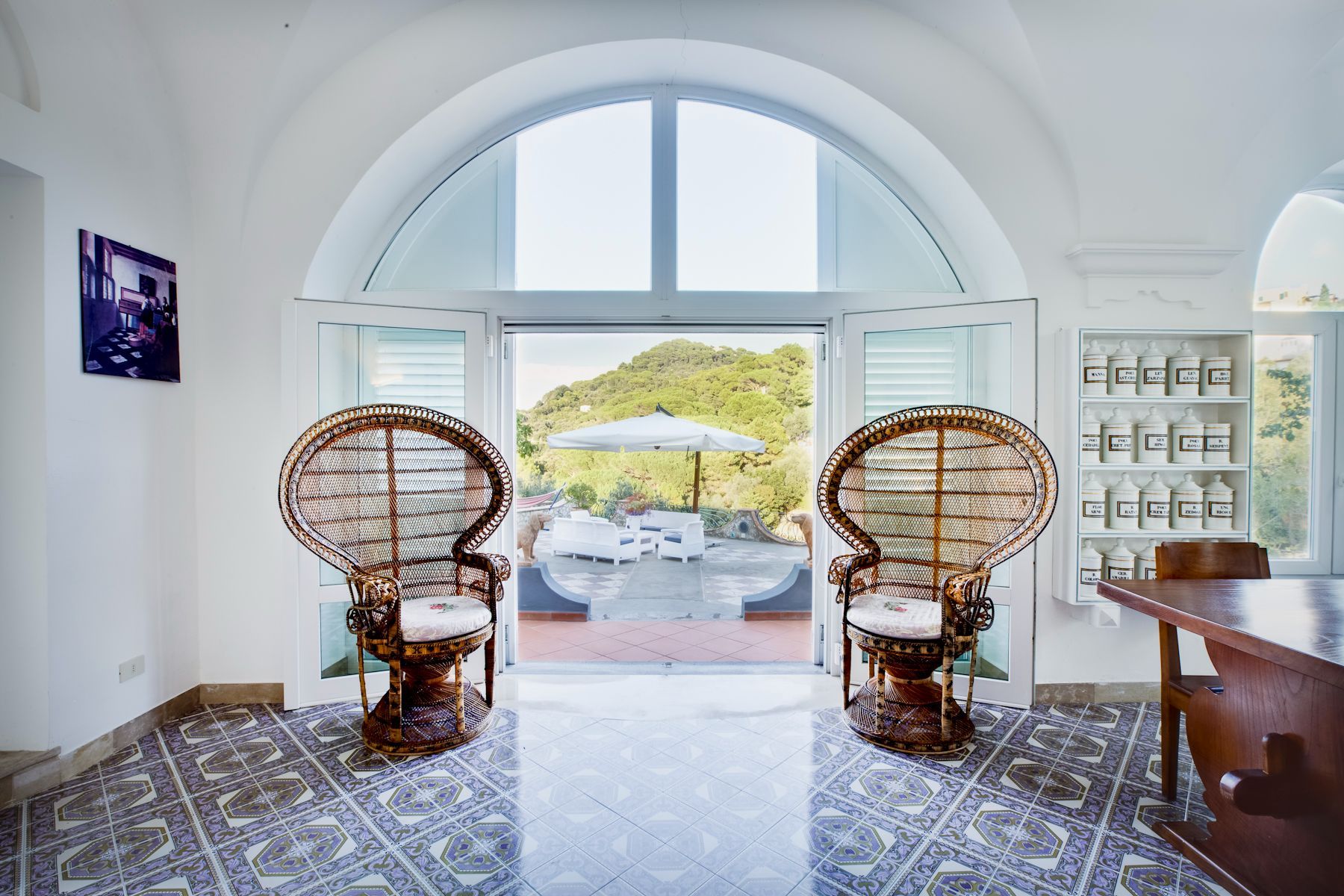 Caprese villa photo.