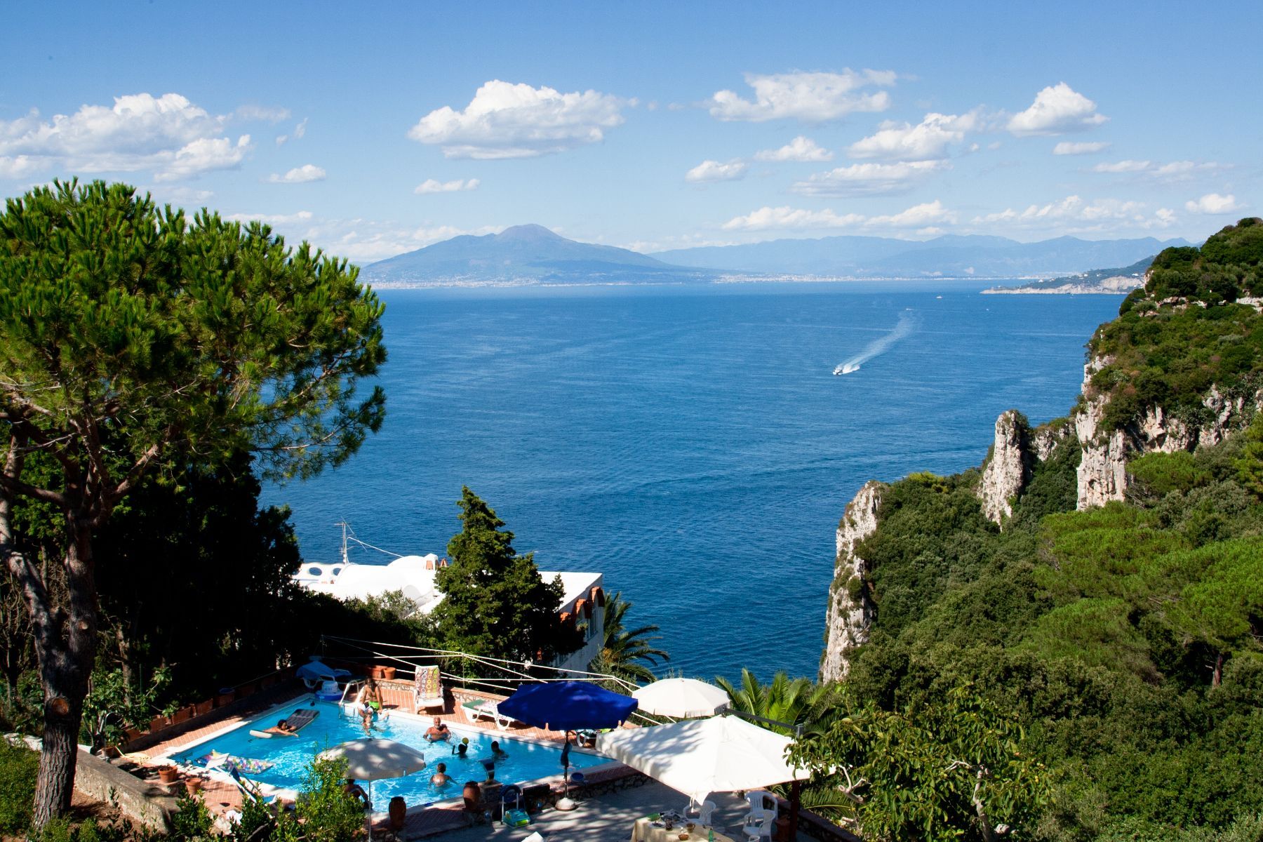 Caprese villa photo.