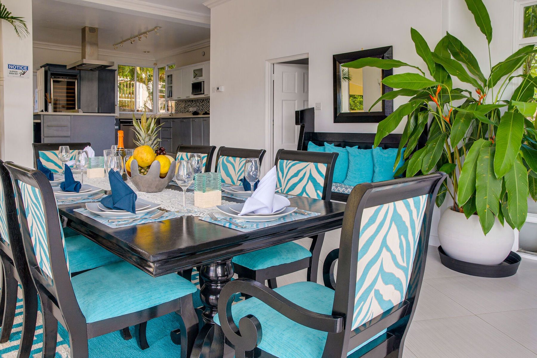 Dining table for 8