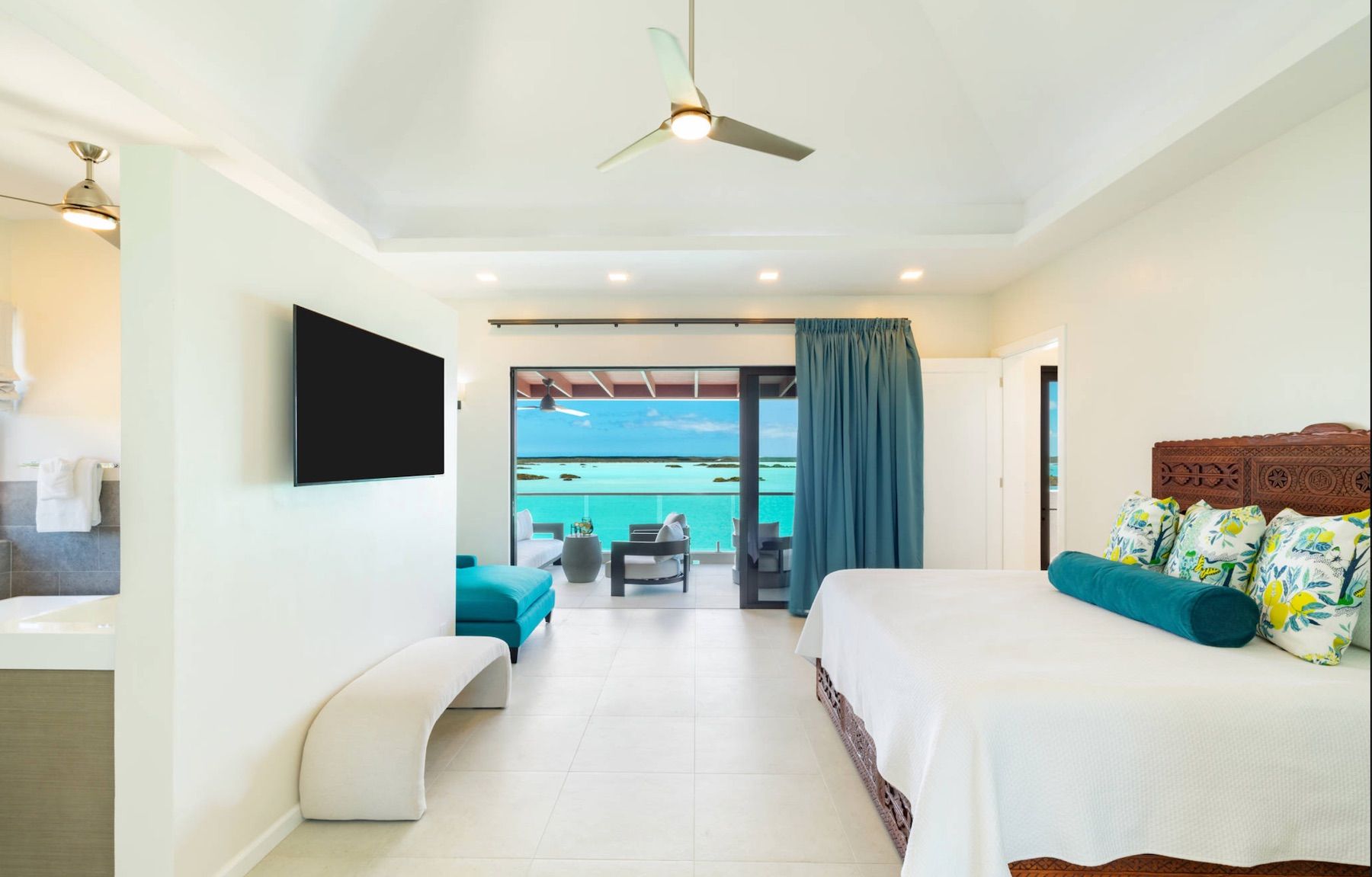Main House  - Upper Level Bedroom