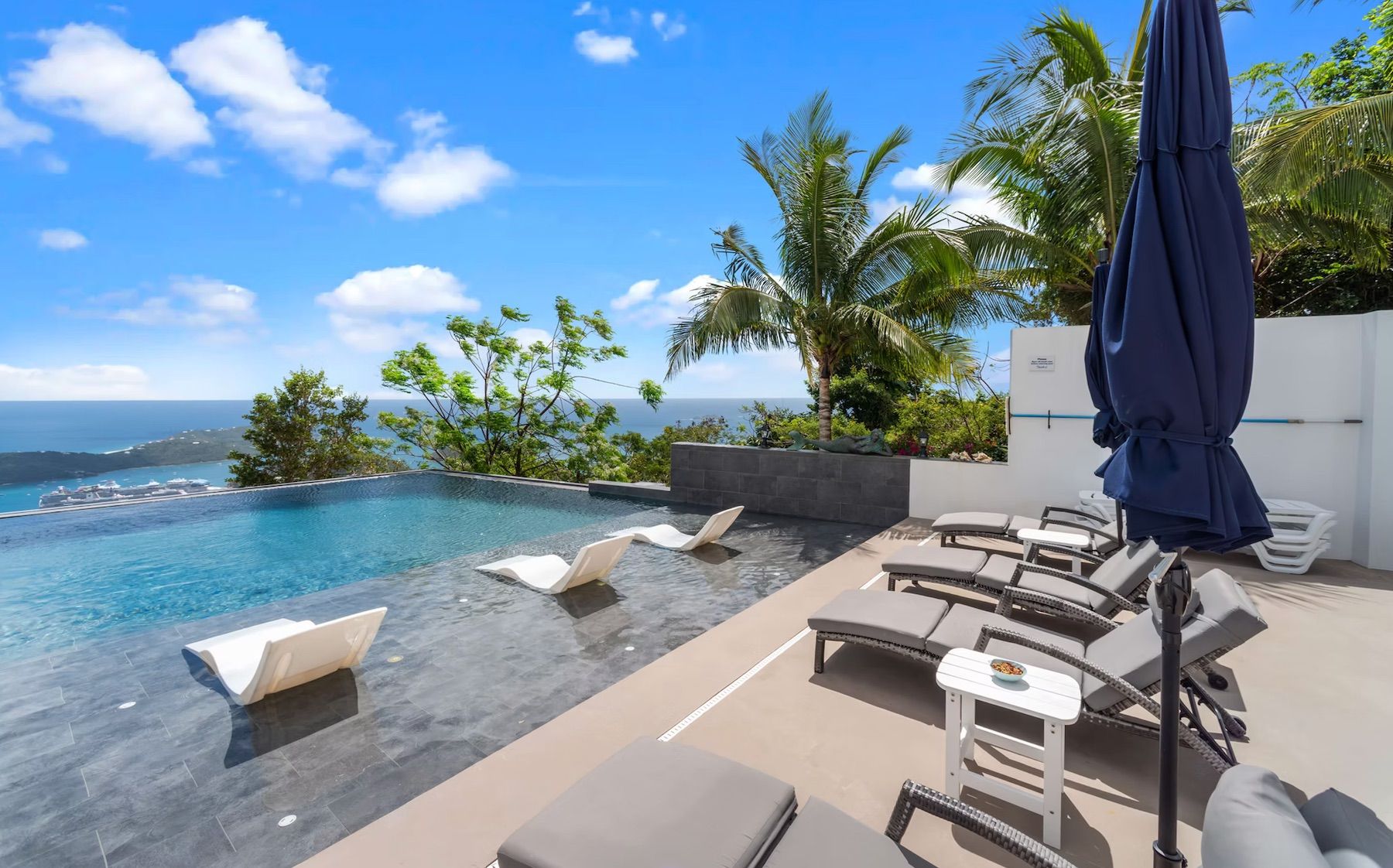 Views from the swimming pool