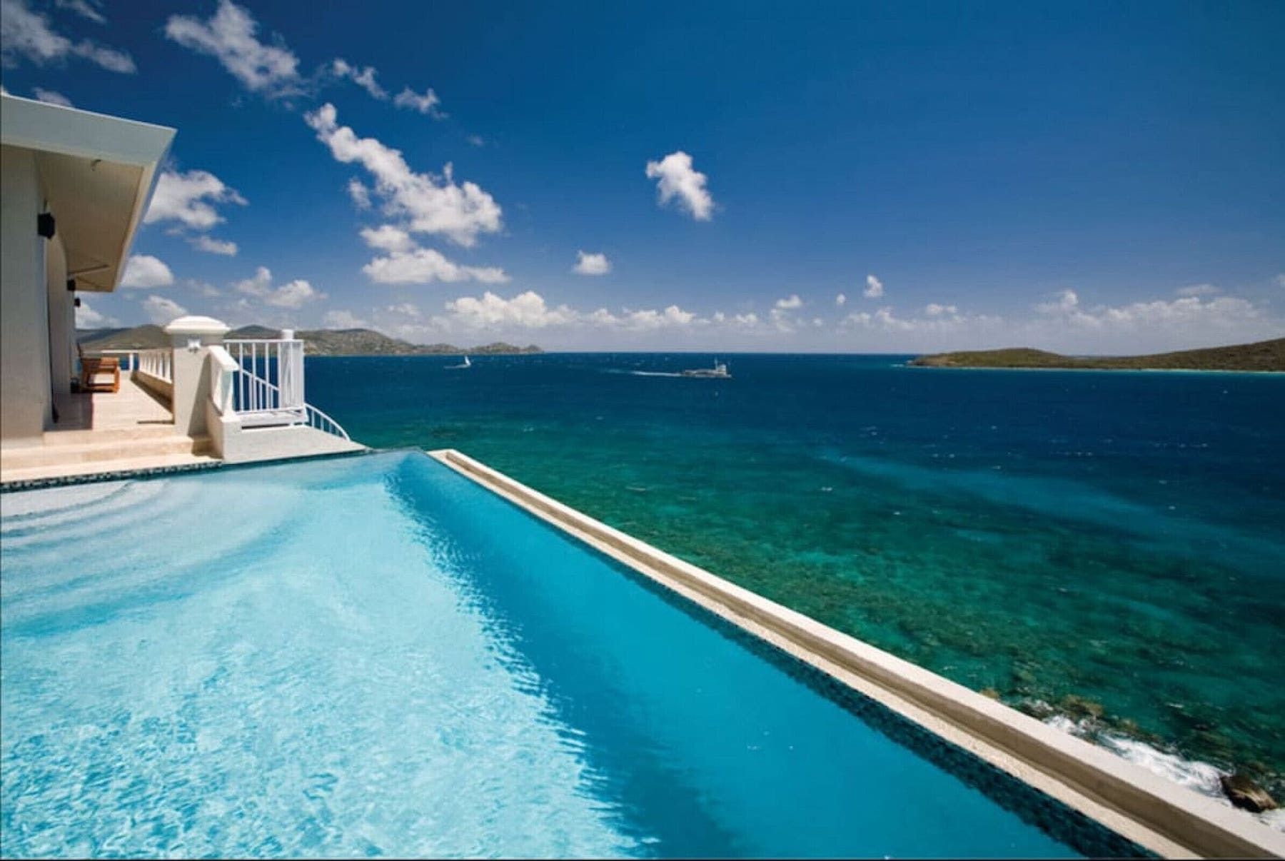 Views from the swimming pool