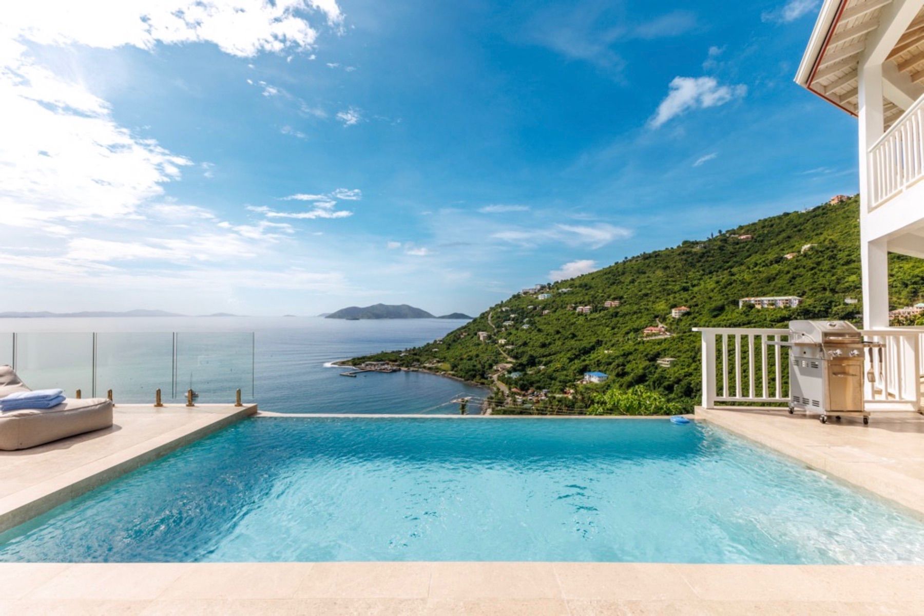 Swimming pool with views