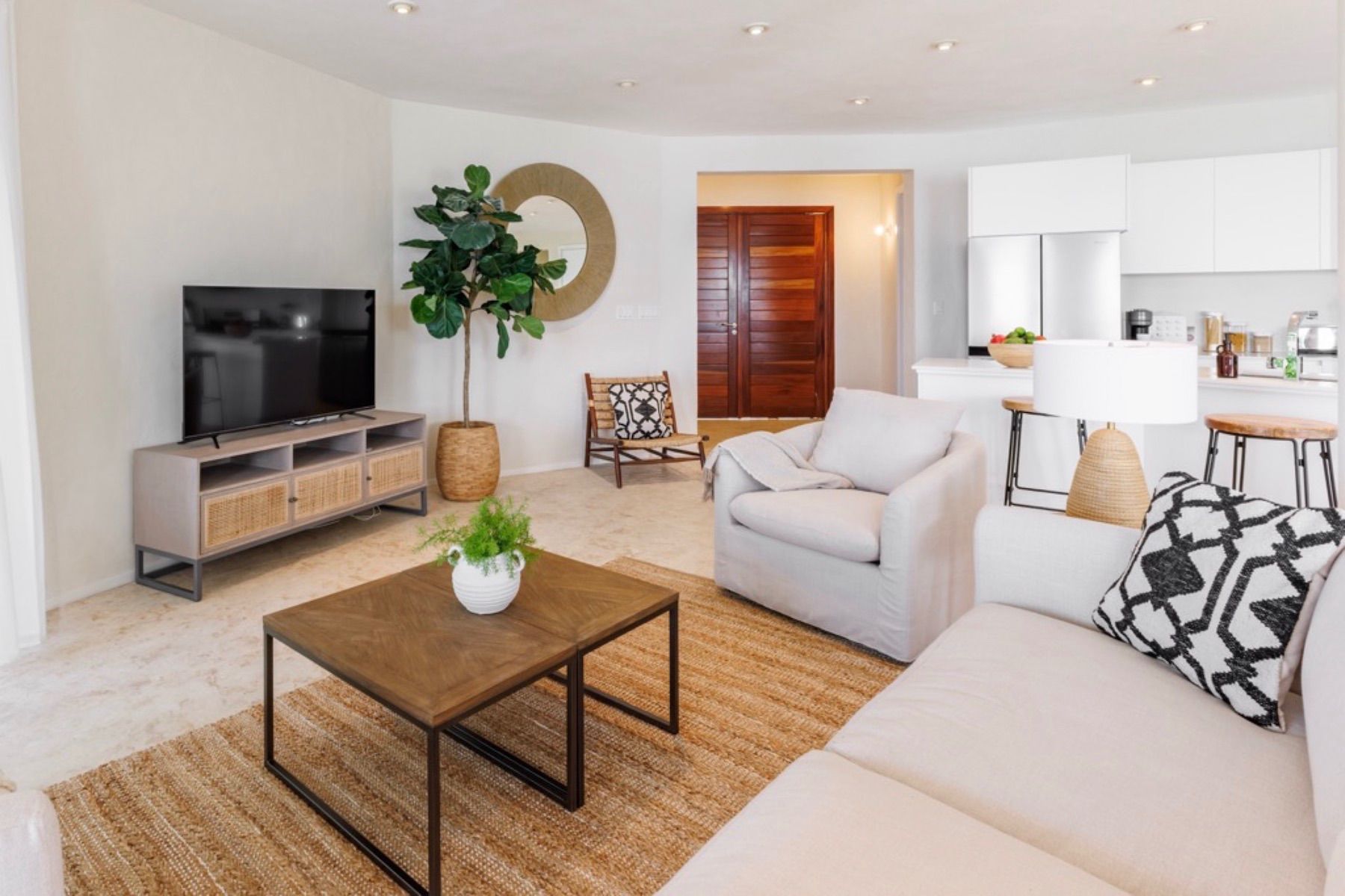 Open living area