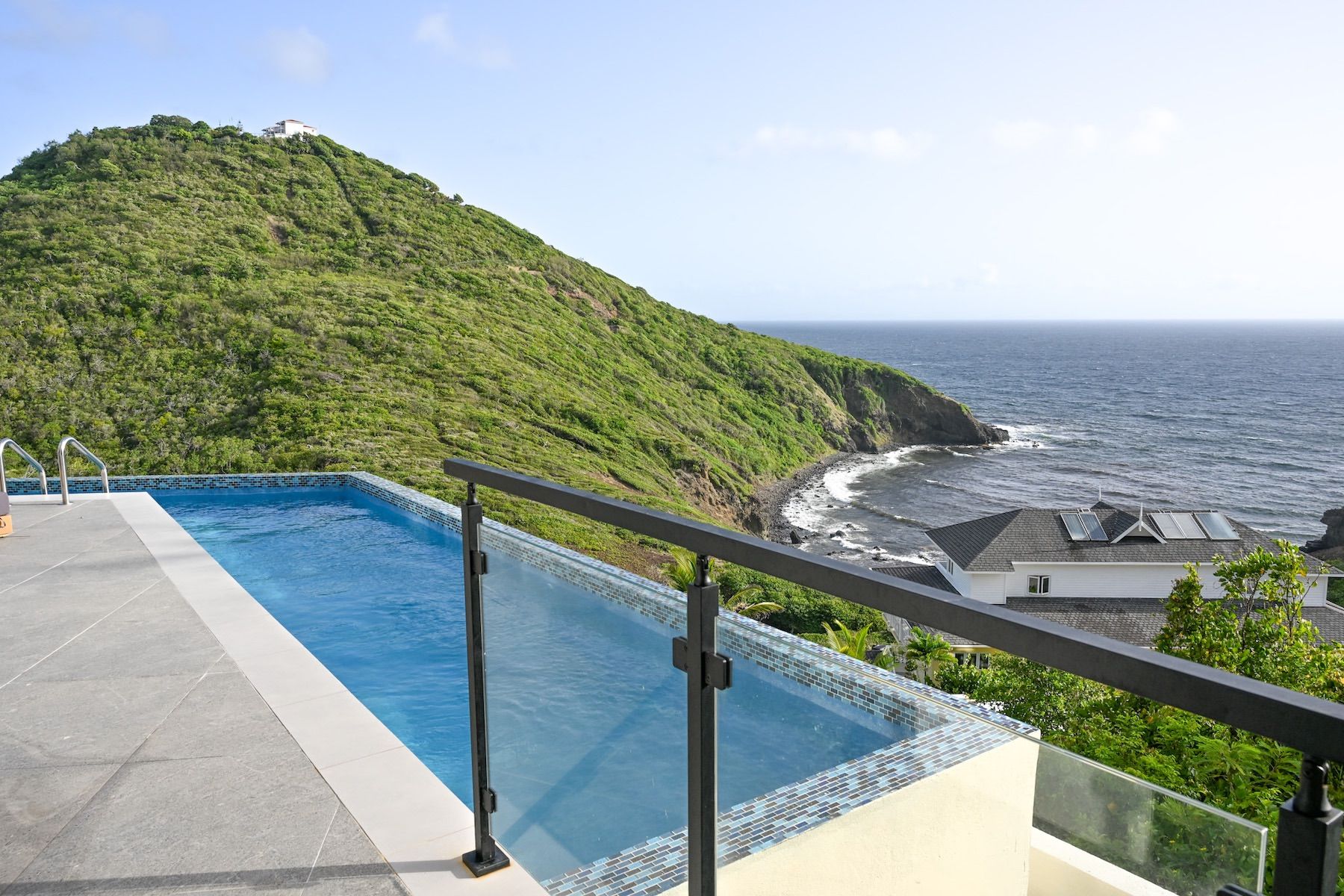 Ocean views from the pool