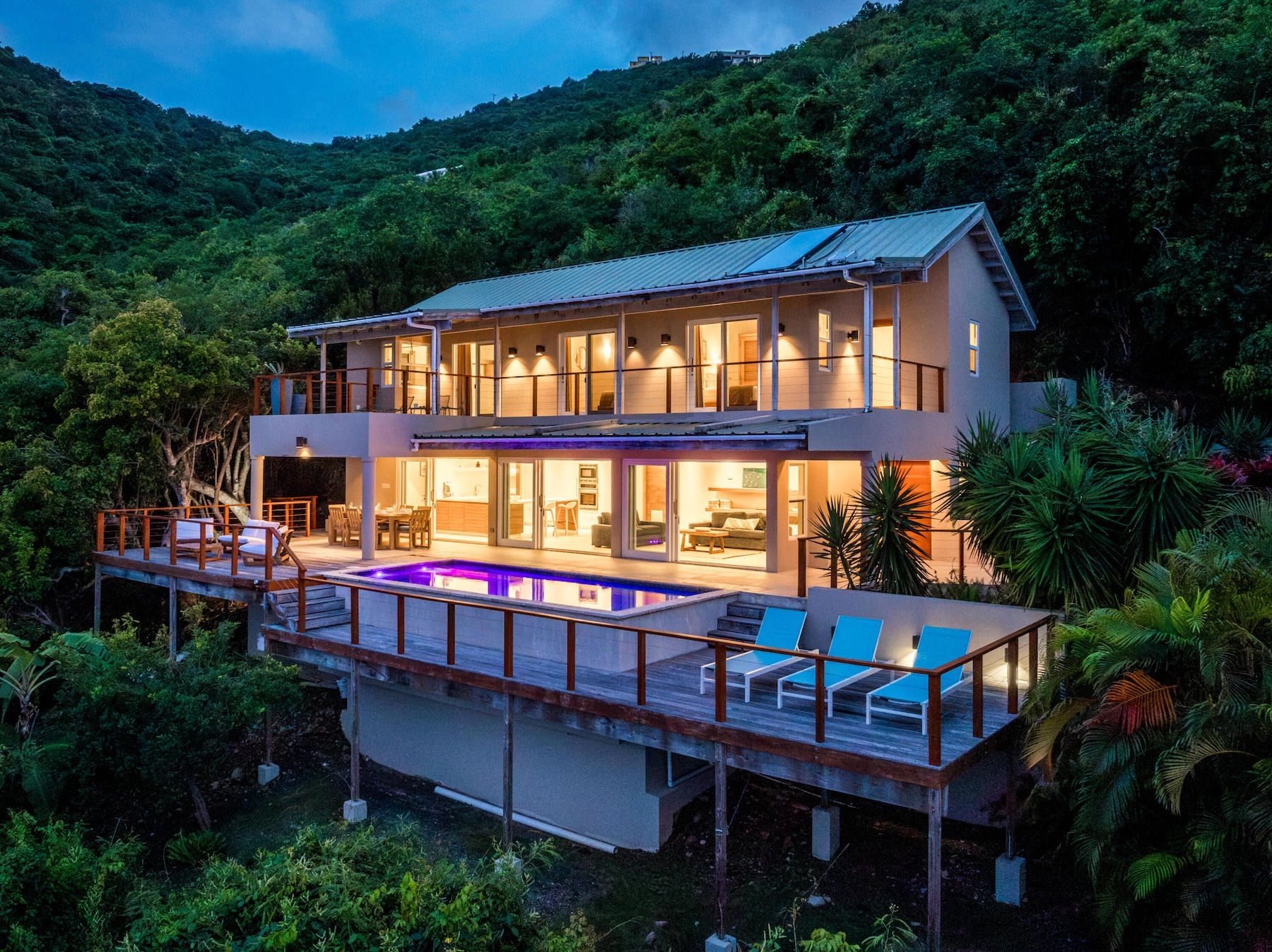 Purple Rain villa photo.
