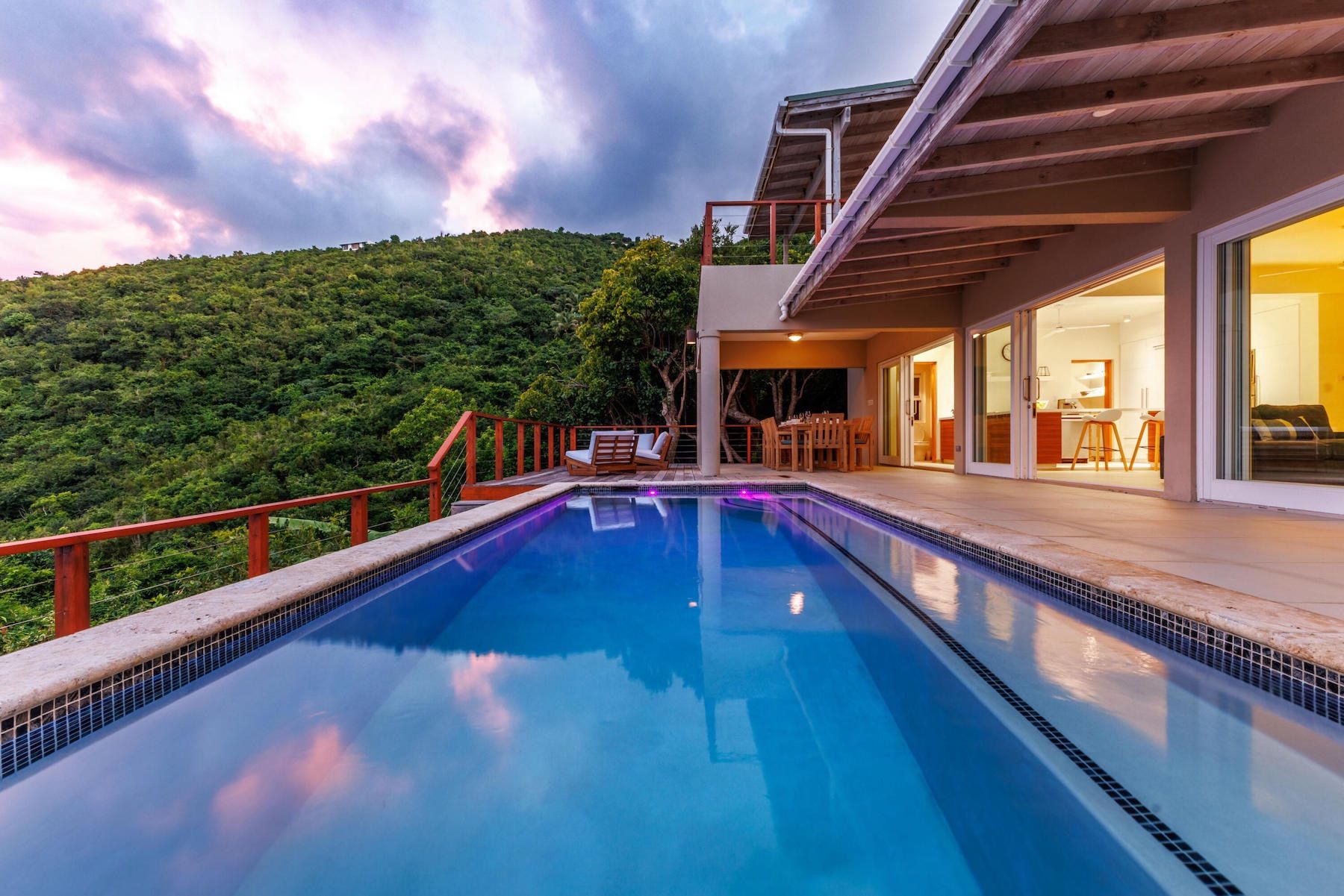 Purple Rain villa photo.