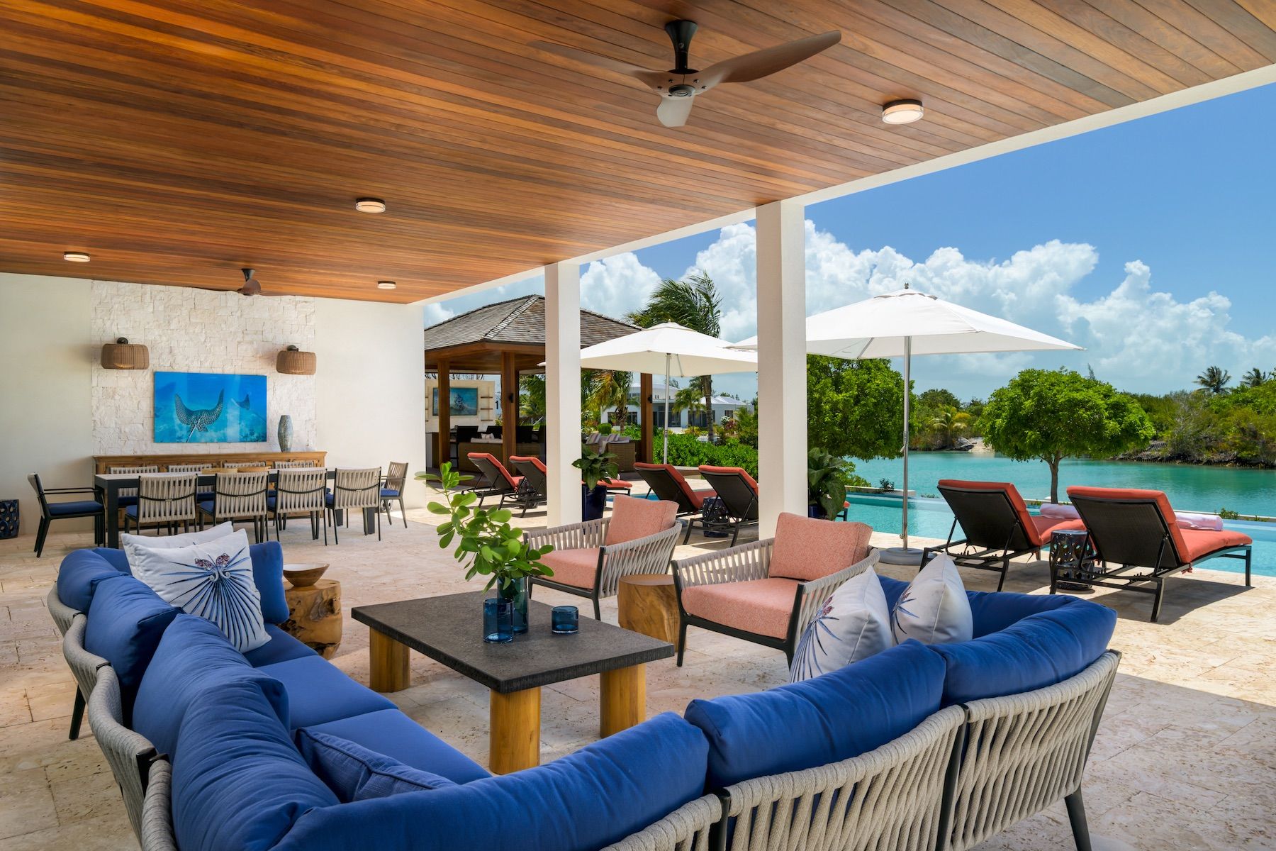 Outdoor seating