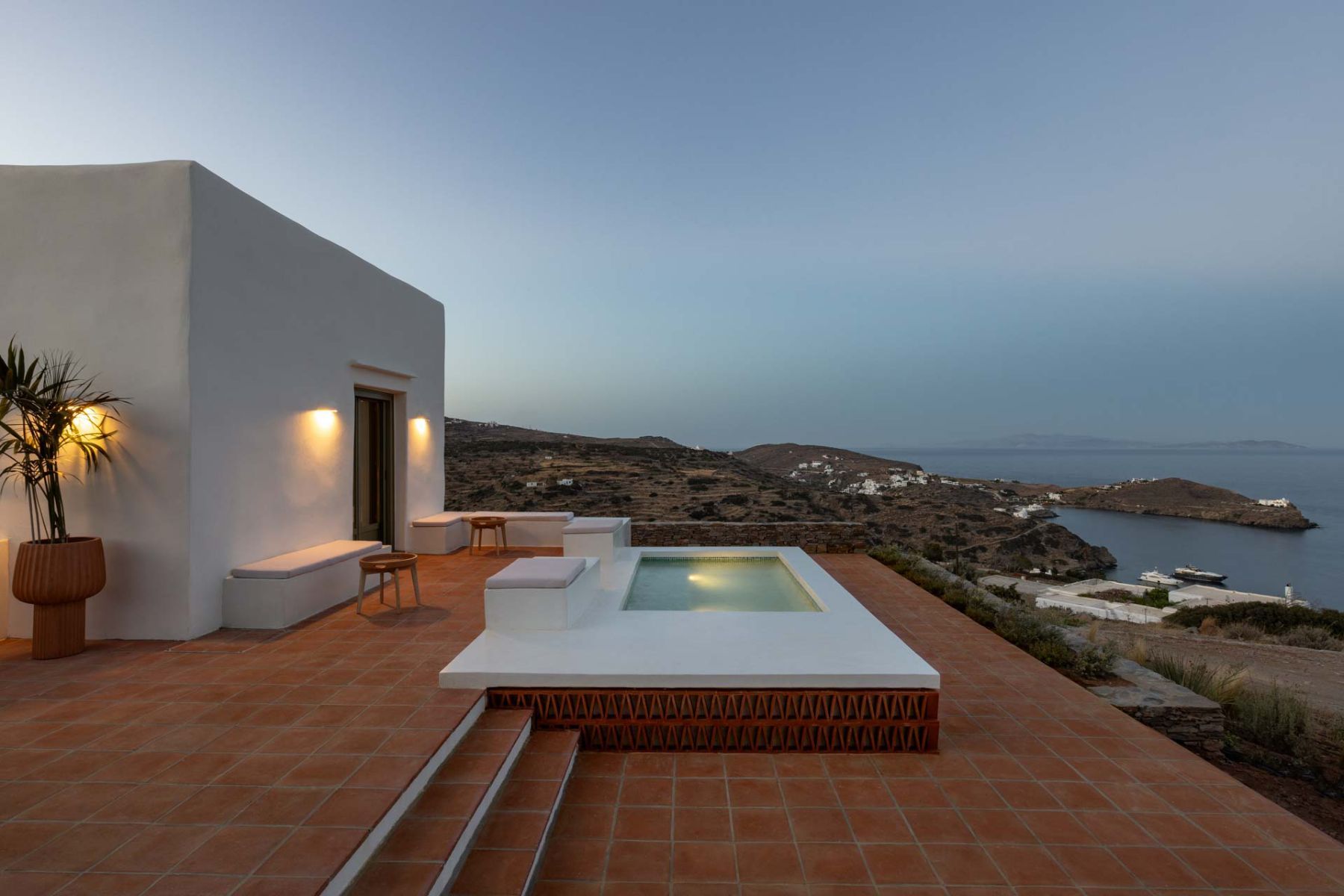 Red Stone villa photo.