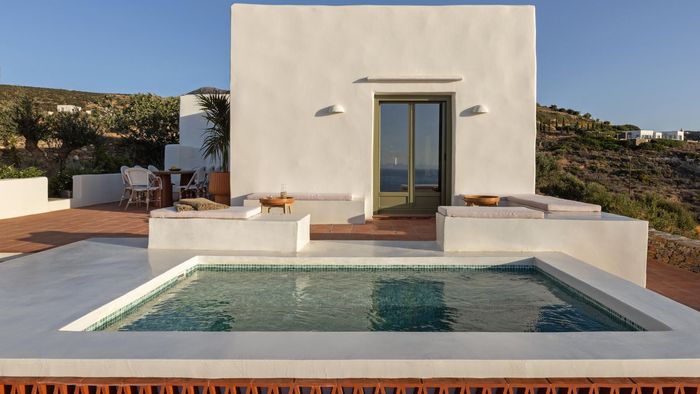 Red Stone villa photo.