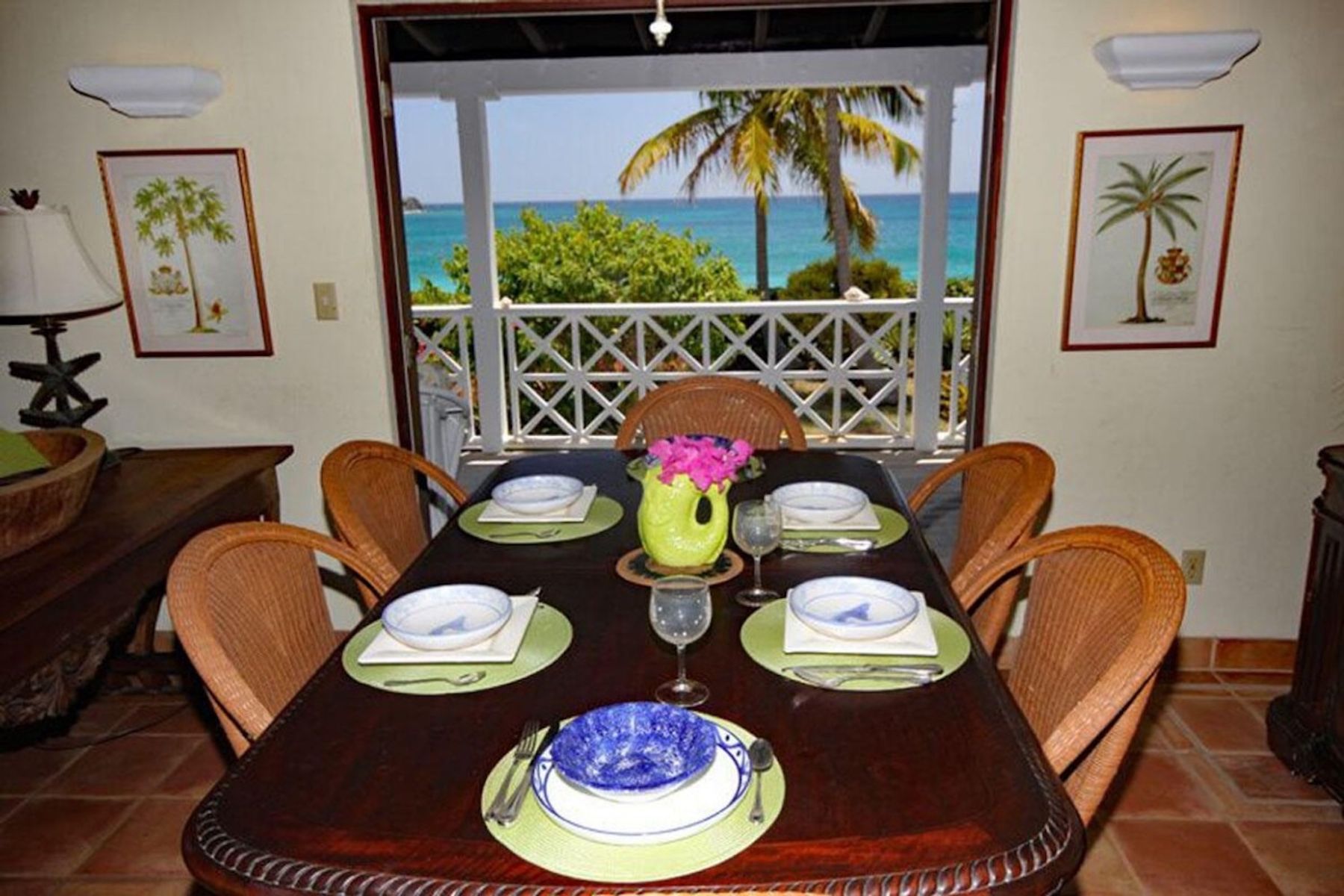 Indoor dining table