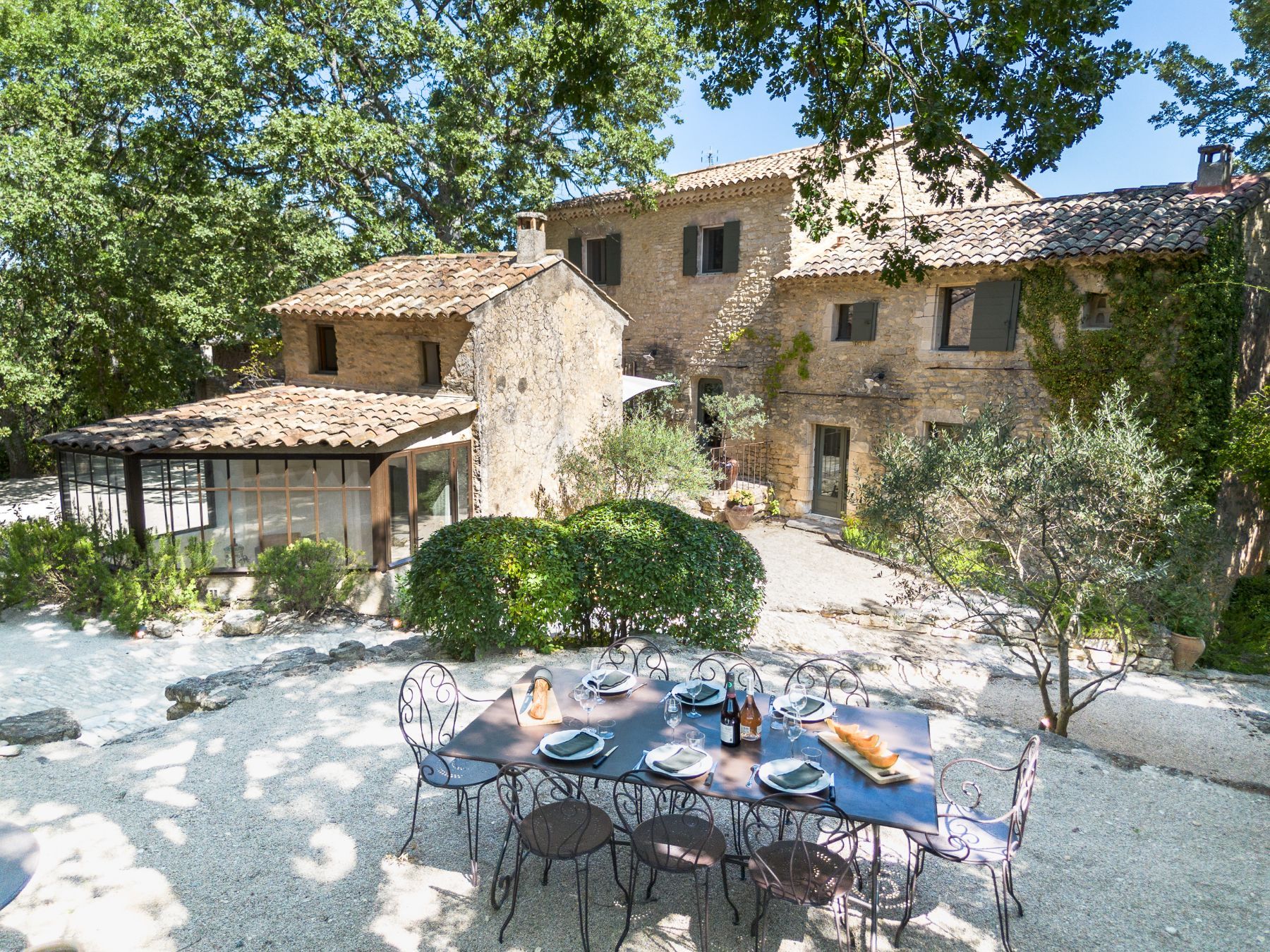 Mas les Gardiols villa photo.