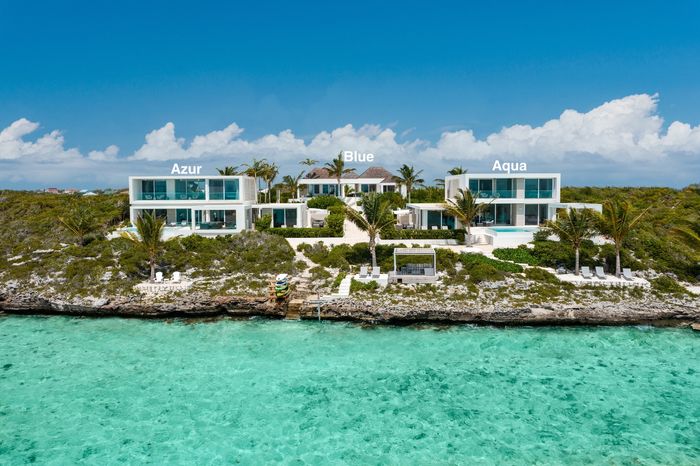 Villa Aqua - In this photo Villa Aqua is located on the far right. 
