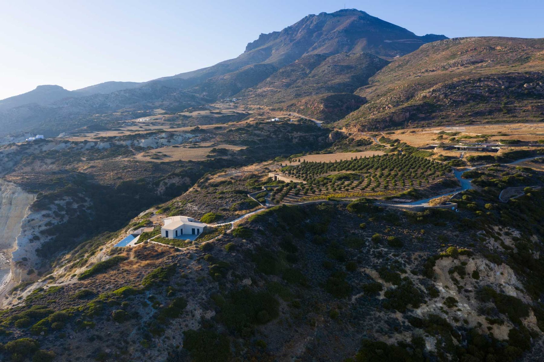 White Cliff villa photo.