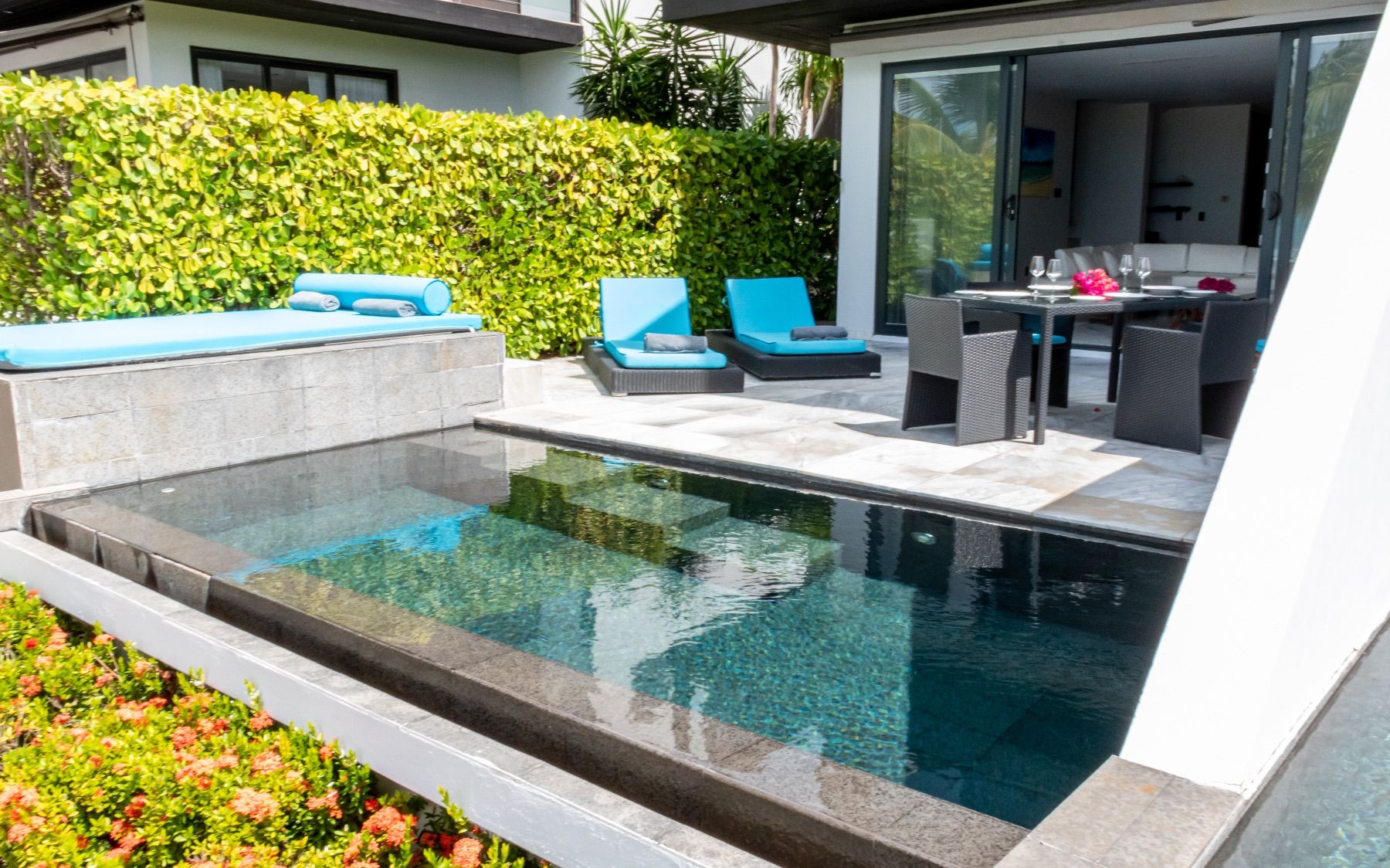 Private swimming pool