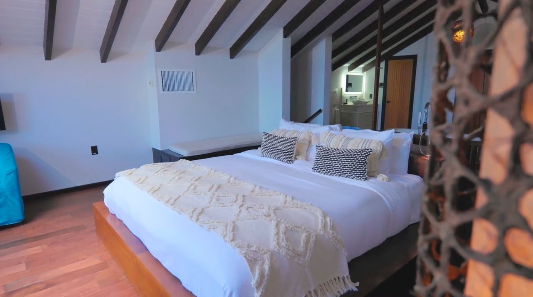 Different angle of the master bedroom