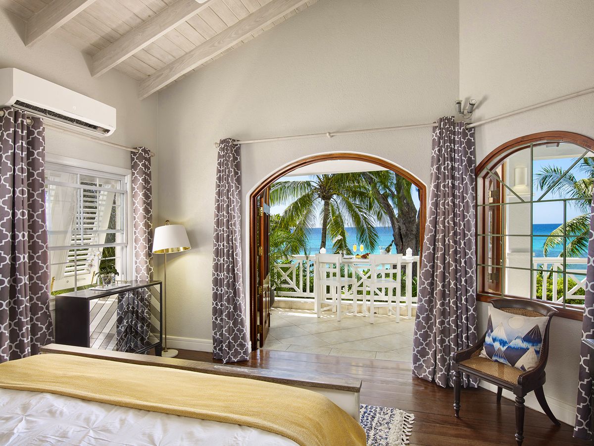 Bedroom with patio access