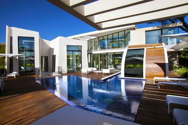 Moderne Villa photo