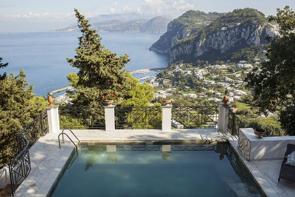 Views from Villa Riva in Capri