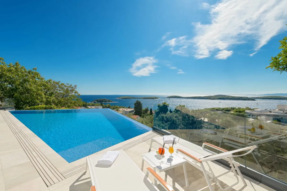 Villa Allegria Hvar villa photo.