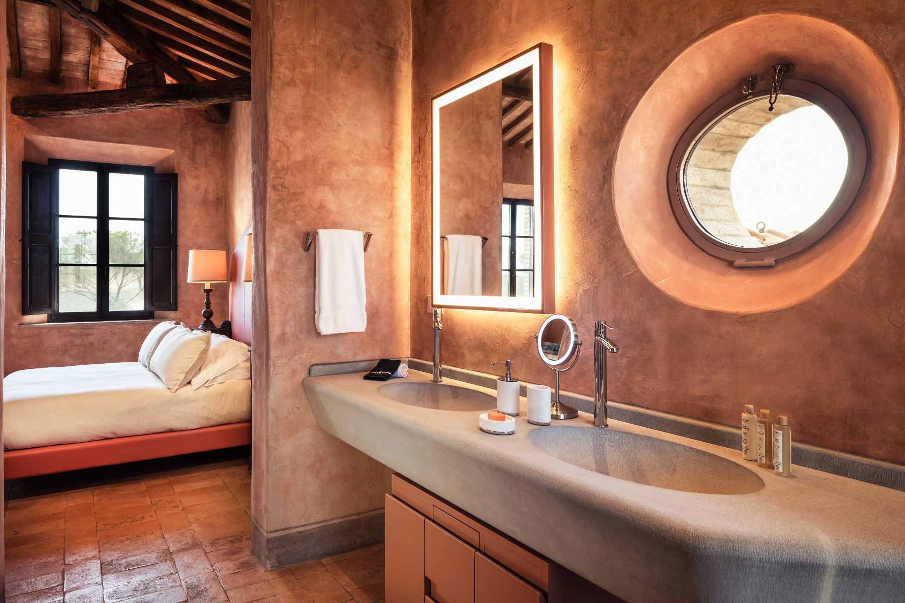 Le Crete villa photo.