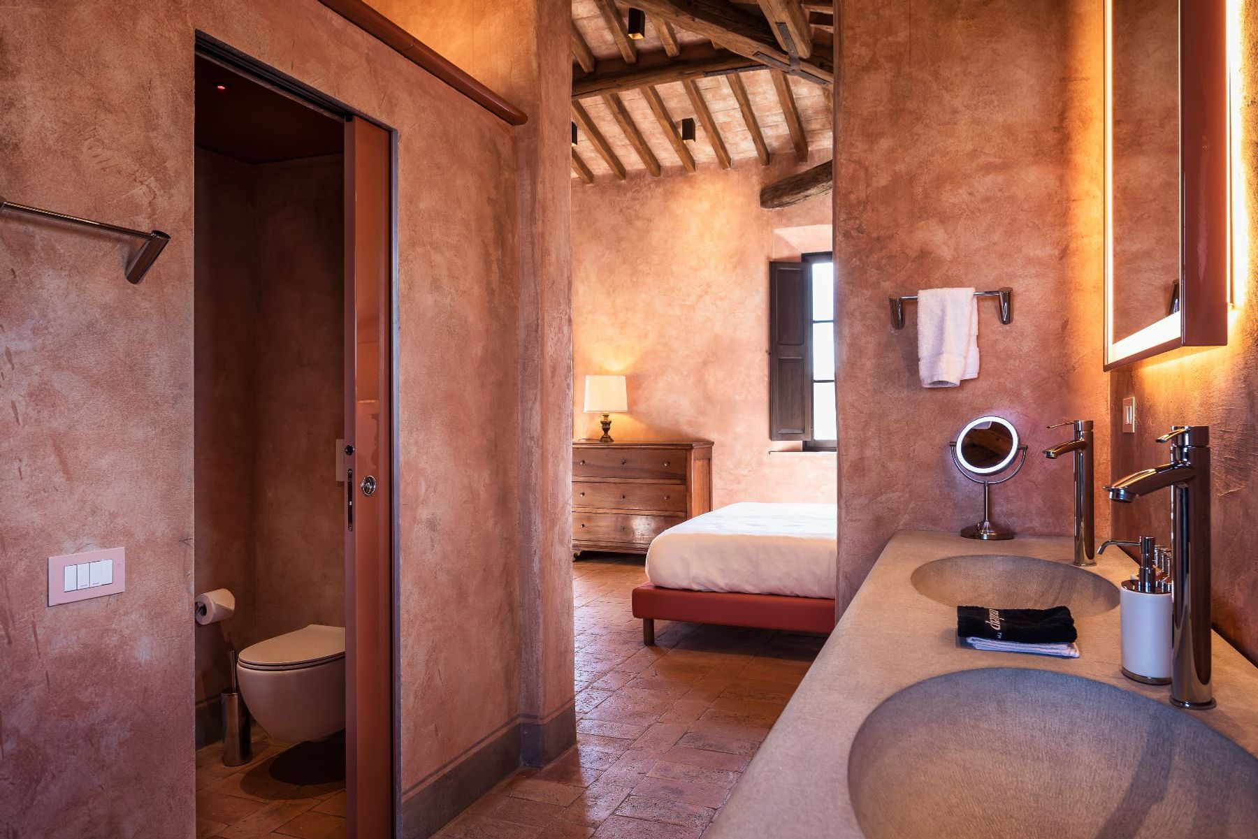 Le Crete villa photo.
